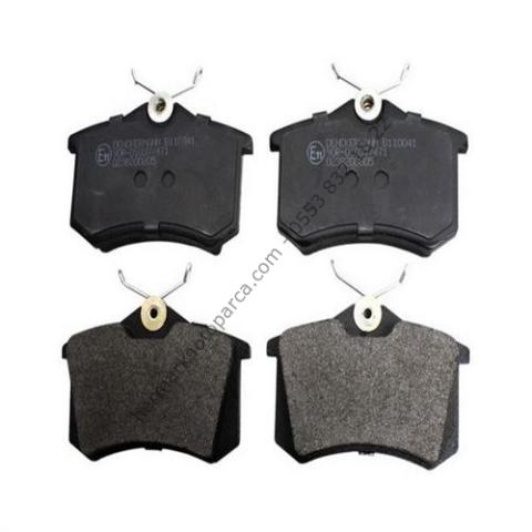 MEGANE II-LOGAN-GOLF III-IV-PASSAT III-POLO-C3-C4-P307-AUDI A3-A4 Arka Fren Balata