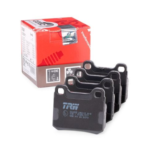 TRW Mercedes W201 190E W124 E200 230E 1984-1995 Arka Fren Balatası 20687
