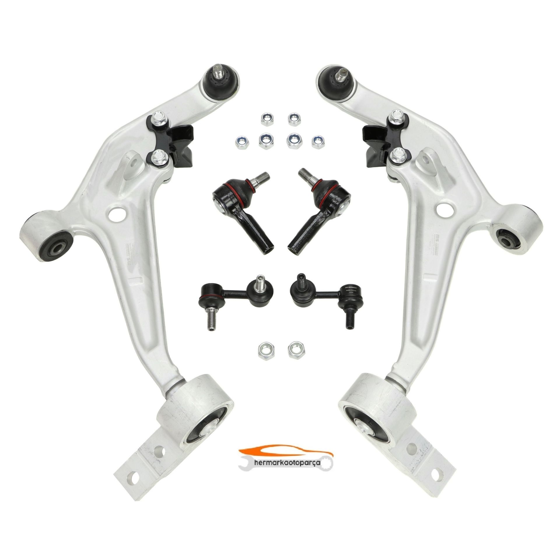 Nissan X-Trail 2001-07 T30 Salıncak Seti Kit Alt Sol+Sağ ( Tamir Tk. )