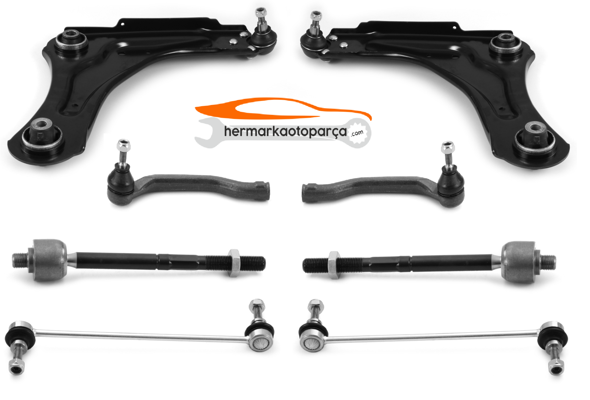 R.MEGANE3 FLUENCE 08- ÖN SALINCAK TAMİR SETİ TK. 10 PARÇA