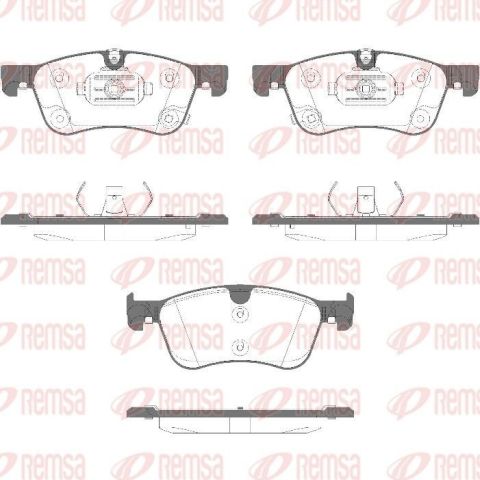 Nissan Qashqai J12 2021- Ön Fren Balatası D1060-6RN0A Roadhouse Spain