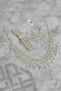 Top Sallantılı Kişniş Model Telkari Gümüş Set