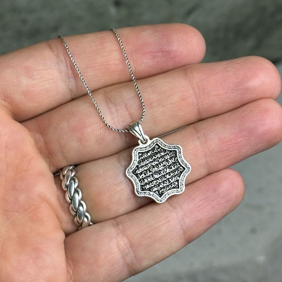 925 Ayar Dualı Gümüş Kolye