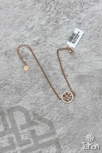 Hayat Ağacı Rose Gümüş Bileklik