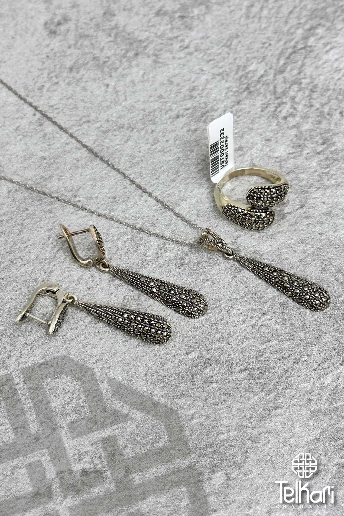 Özel Seri Markazit Üçlü Set