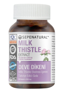 Milk Thistle Seed Extract 90 Kapsül 930 mg Devedikeni Ekstrakt Silmarin ≥ % 80