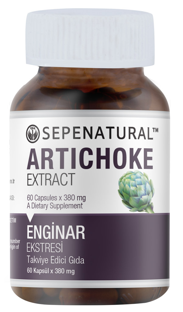 Artichoke Extract 60 Kapsül 380 mg Enginar Ekstrakt Ekstresi