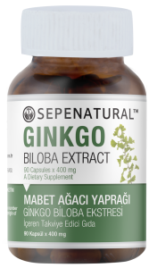 Ginkgo Biloba Extract 90 Kapsül Ginko Ekstrakt Ekstresi