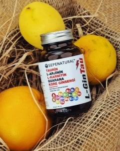 SEPE NATURAL L-Gintau Bay Bayan Ginseng, L- Arjinin, L-Carnitin, Multivitamin, Mineral 30 Kapsül x 980 mg