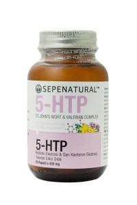 SEPE NATURAL 5-HTP Valerian Kedi Otu St. John's Worth Sarı Kantaron Ekstresi Kompleks 60 Kapsül x 420 mg