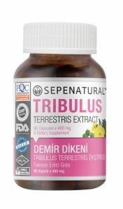 Tribulus Extract 90 Kapsül 480 mg Demir Dikeni Ekstrakt Ekstre