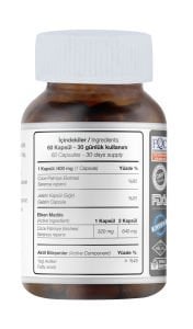 Saw Palmetto Extract 60 Kapsül 400 mg Ekstrakt Cüce Palmiye Ekstresi