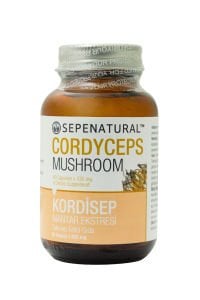 SEPE NATURAL Cordyceps Kordisep Mantar Ekstresi 90 Kapsül x 430 mg
