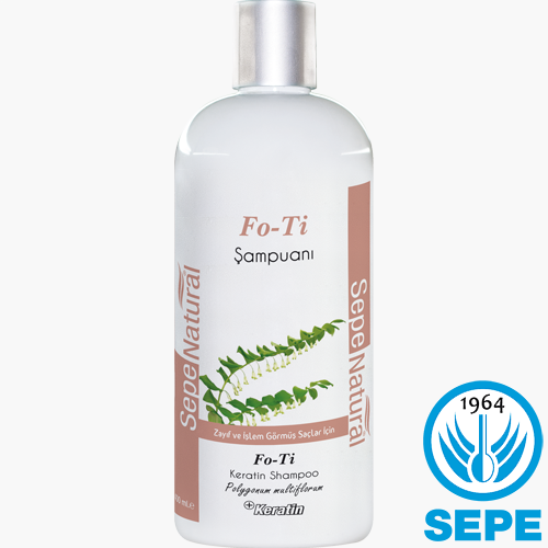 Fo-Ti Keratinli Şampuan 400 ml Zayıf ve İşlem Görmüş Saçlar İçin