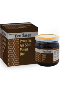 Bee Queen Propolis Extract Arı Sütü Polen Bal Karışım 230 gr