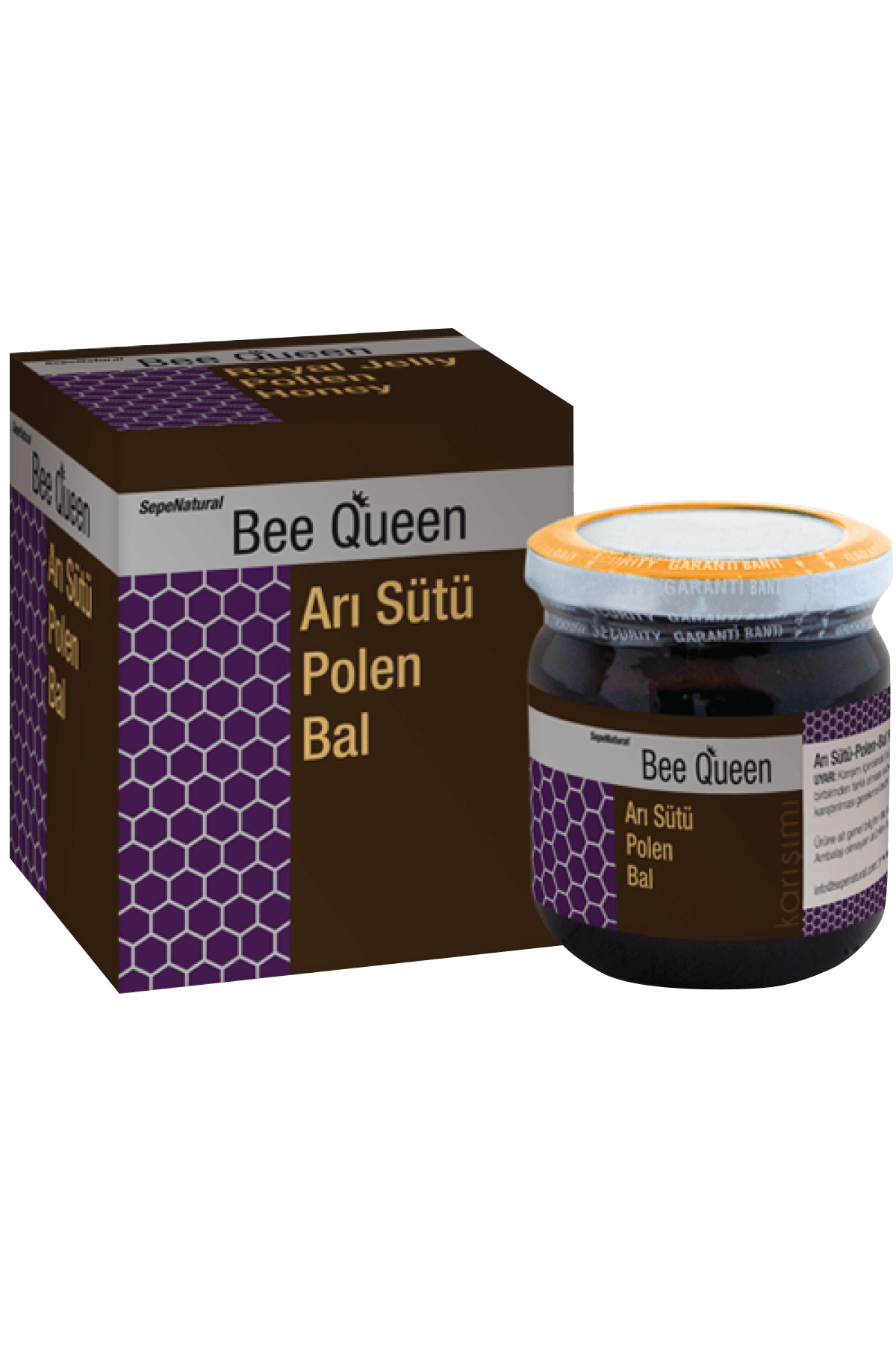 Bee Queen Arı Sütü Polen Bal Karışımı 230 gr