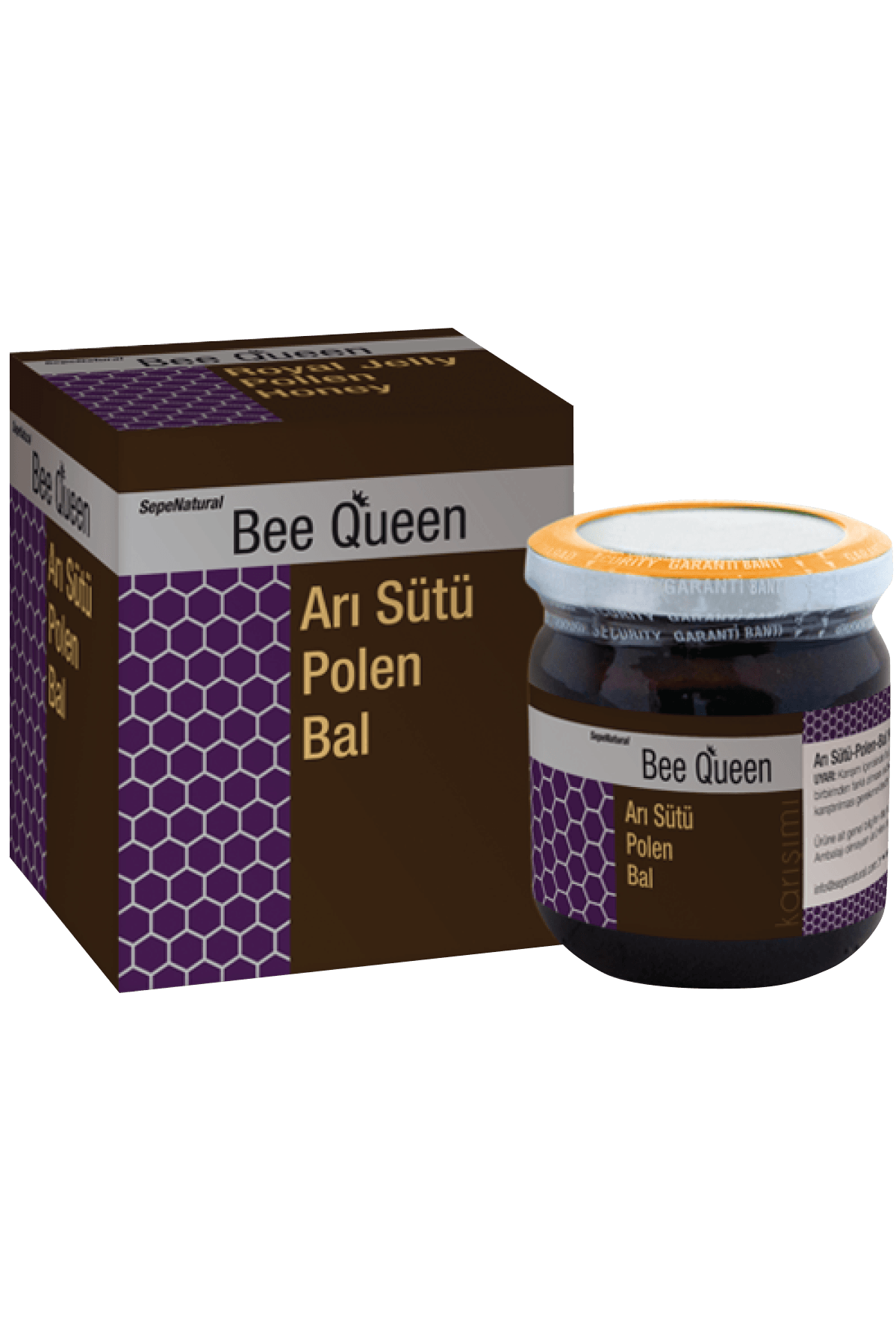 Bee Queen Saf Arı Sütü Polen ve Bal Karışımı 230 gr