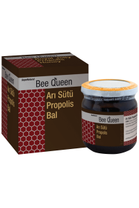 Bee Queen Saf Arı Sütü Propolis Extract ve Bal Karışım 230 gr