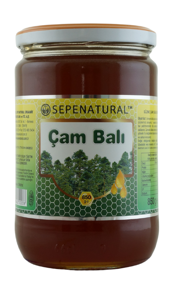 Sepe Natural Süzme Çam Balı 850 gr