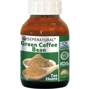 SEPE NATURAL Green Coffee Extract Yeşil Kahve Ekstresi Toz 100 gr