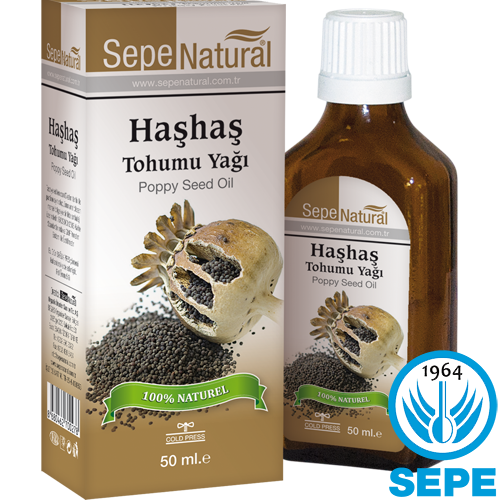 Haşhaş Tohumu Yağı 50 ml %100 Saf Soğuk Sıkım