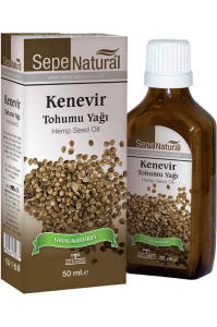 Kenevir Tohumu Yağı 50 ml %100 Saf Soğuk Sıkım Kenevir Yağı