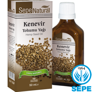 Kenevir Tohumu Yağı 50 ml %100 Saf Soğuk Sıkım Kenevir Yağı