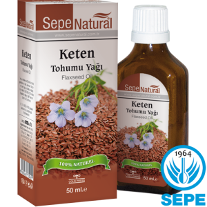 Keten Tohumu Yağı 50 ml %100 Saf Soğuk Sıkım Flaxseed Oil