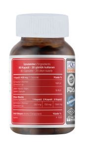 Epimedium Extract 60 Kapsül 430 mg Epimedyum Ekstrakt
