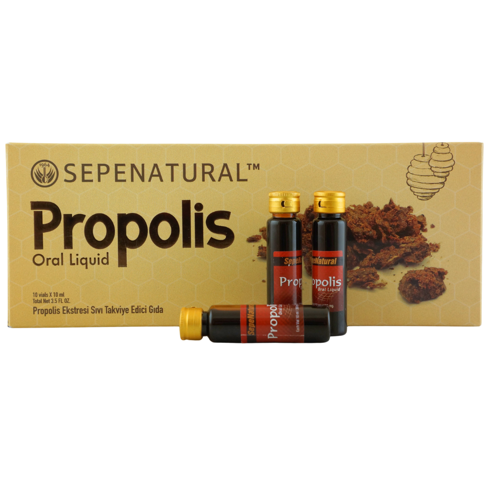 Propolis Extract Ekstrakt Likit 300mg x 10ml x 10 Ampul