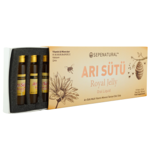 Arı Sütü 500 mg x 10 Ampul Royal Jelly Likit İçecek