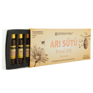 Arı Sütü 300 mg x 10 Ampul Royal Jelly Likit İçecek