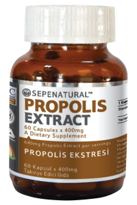 Propolis Extract 60 Kapsül 400 mg Propolis Ekstrakt Ekstresi