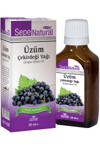 Üzüm Çekirdeği Yağı 25 ml SOĞUK SIKIM Grape Seed Oil