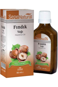 Fındık Yağı 50 ml %100 Saf Soğuk Sıkım Fındık Yağı