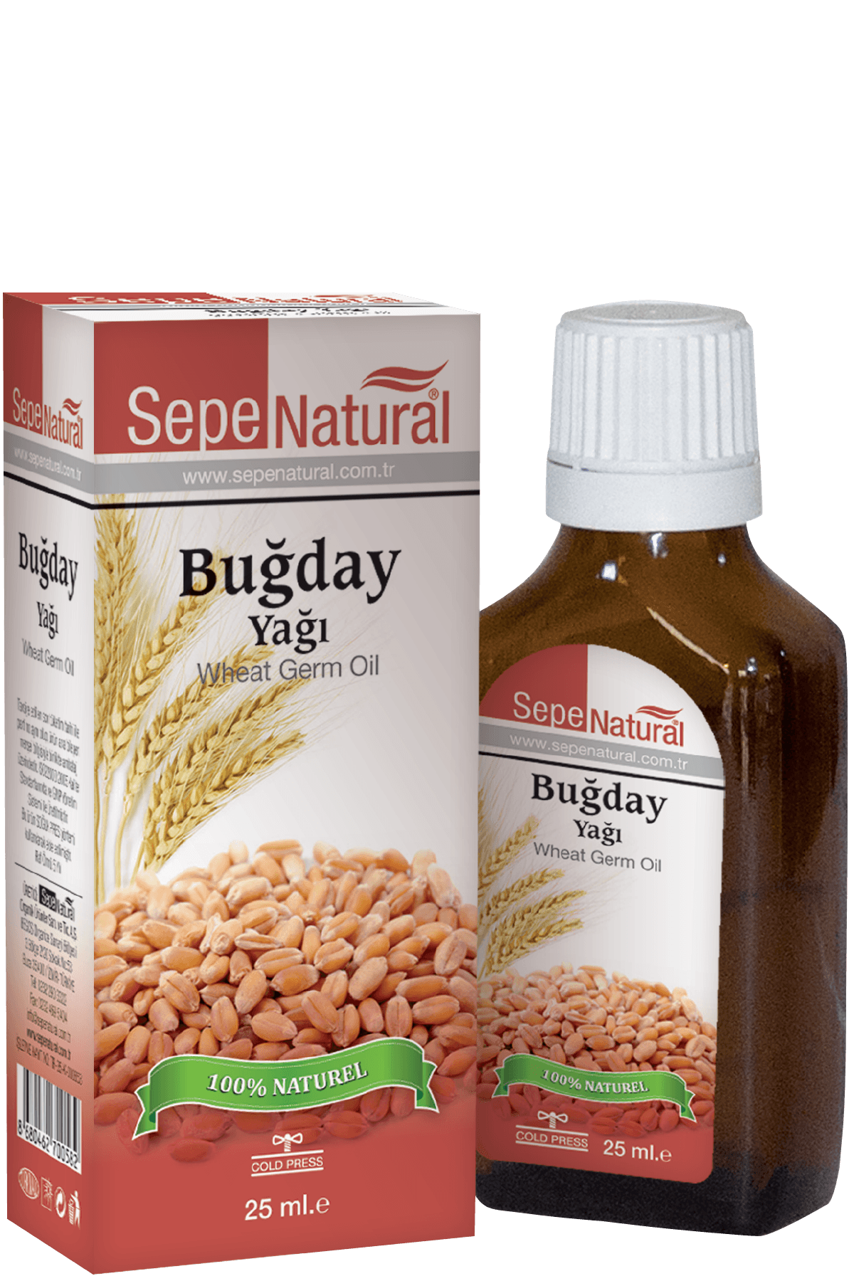 Buğday Yağı 25 ml Wheat Germ Oil