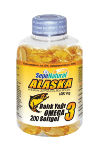 Omega 3 Balık Yağı 200 Softgel Kapsül 1000 mg Yumuşak Kapsül