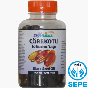 Çörekotu Yağı 100 Softgel Kapsül 1000 mg Yumuşak Kapsül