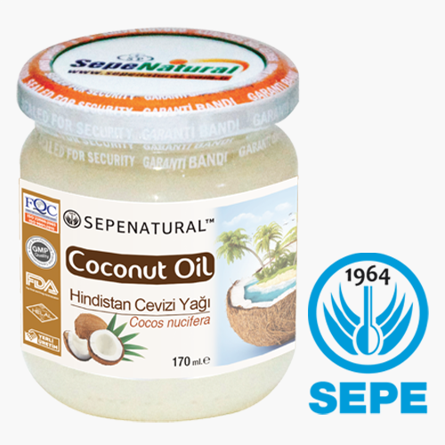 Hindistan Cevizi Yağı 170 ml Soğuk Sıkım Coconut Oil