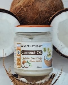 Hindistan Cevizi Yağı 170 ml Soğuk Sıkım Coconut Oil