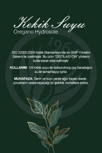 KEKIK HIDROSOLU 200 ML