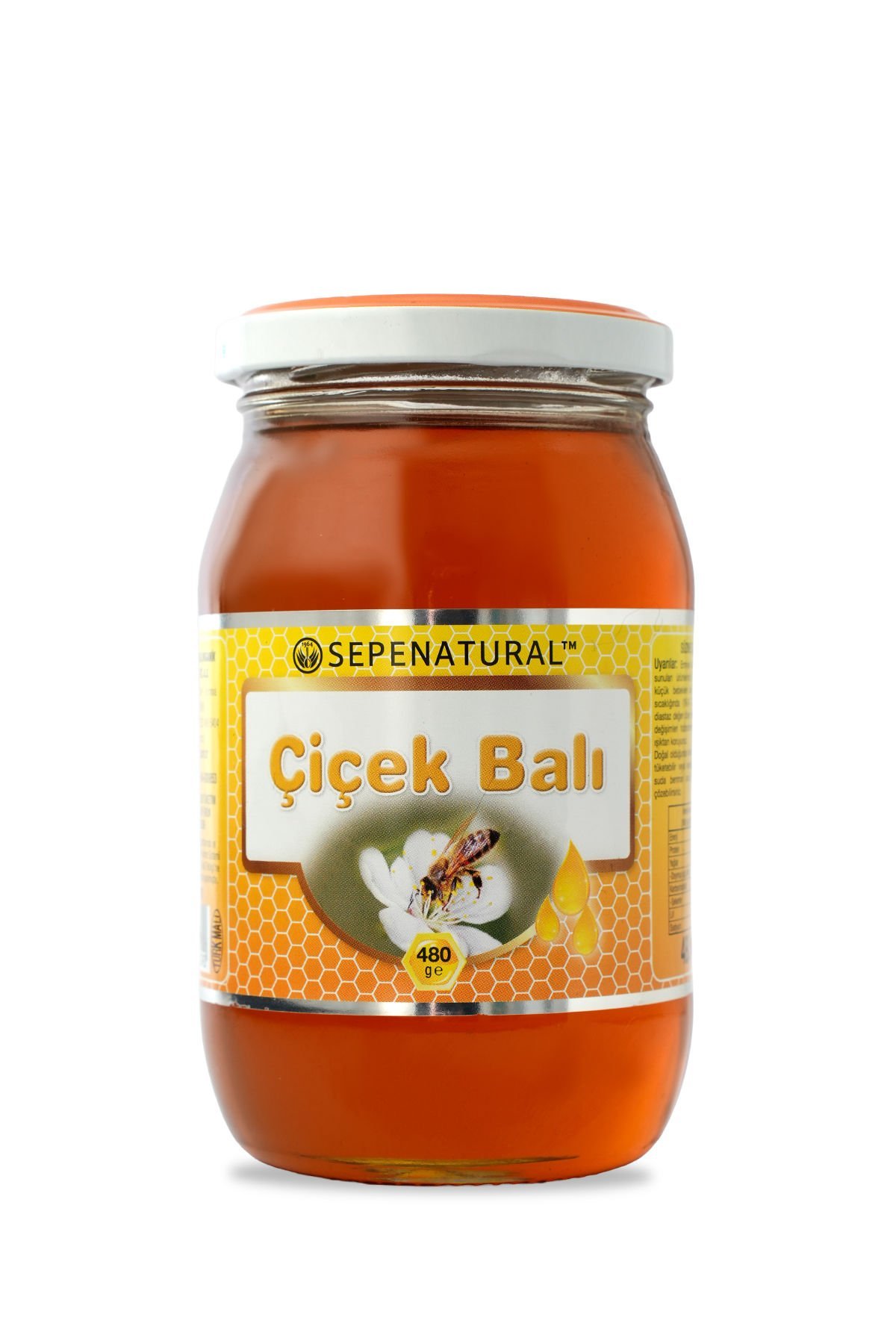 SEPE NATURAL Süzme Çiçek Balı 480 gr Saf, Katkısız, Prolin