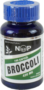 NOP Brokoli Takviye Edici Gıda 100 Kapsül Broccoli