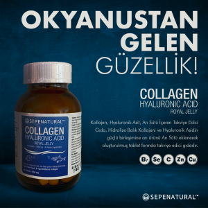 KOLLAJEN ,HYALURONİK ASİT , ARI SÜTÜ İÇEREN TAKVİYE EDİCİ GIDA