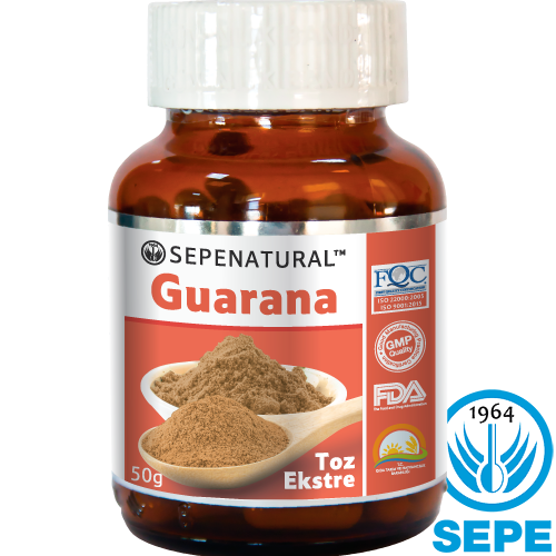 Guarana Ekstresi Toz Ekstrakt 50 gr Guarana Extract