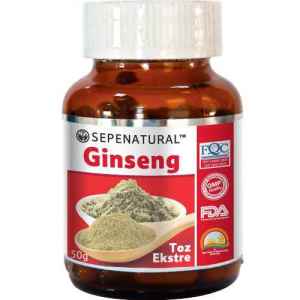 Panax Ginseng Extract Ginseng Kök Ekstraktı Ekstresi 50 gr