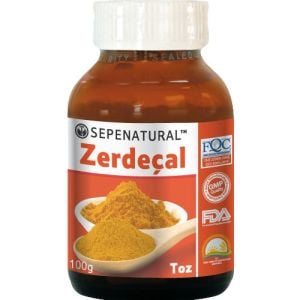 SEPE NATURAL Turmeric Zerdeçal Öğütülmüş Toz 100 gr