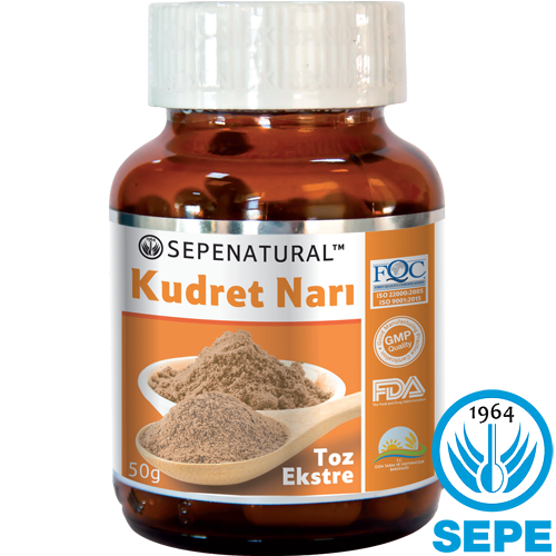 SEPE NATURAL Bitter Melon Extract Kudret Narı Ekstresi Toz 50 gr
