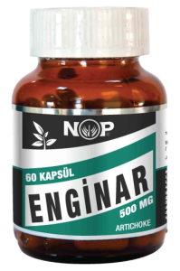 NOP Enginar 60 Kapsül 500 mg Artichoke 60 Kapsül