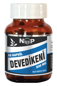 NOP Devedikeni 60 Kapsül 930 mg Milk Thistle Seed Deve Dikeni